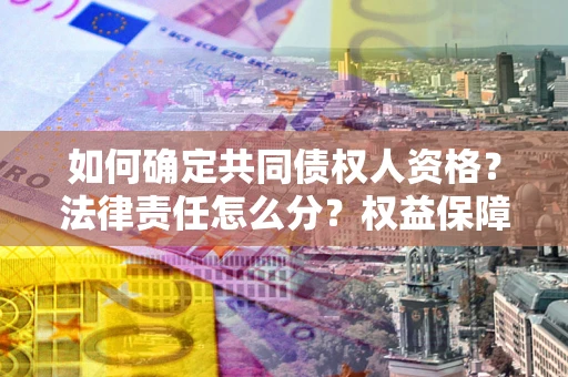 北京如何确定共同债权人资格？法律责任怎么分？权益保障技巧揭秘！