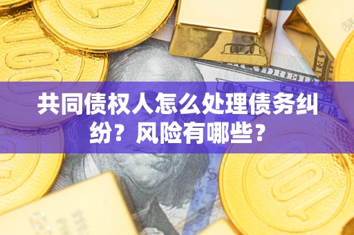 北京共同债权人怎么处理债务纠纷？风险有哪些？
