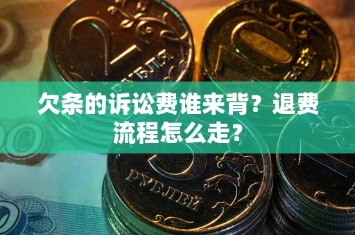 北京欠条的诉讼费谁来背？退费流程怎么走？